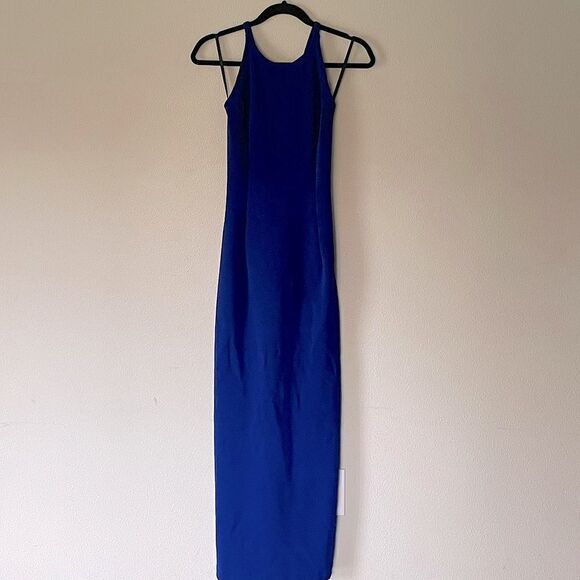 Vintage (1997) Jessica McClintock (Gunne Sac) Royal Blue Gown. Size 5/6. - Picture 1 of 9